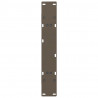 Nogi do stołu jadalnego w kształcie litery A 2 szt. 70x(72-73) cm Stal