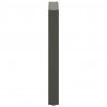 Nogi do stołu jadalnego w kształcie litery U 2 szt. Antracyt 50x(72-73) cm Stal
