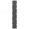 Nogi do stołu jadalnego w kształcie litery U 2 szt. Antracyt 50x(72-73) cm Stal
