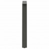 Nogi do stołu jadalnego w kształcie litery A 2 szt. Antracyt 80x(72-73) cm Stal