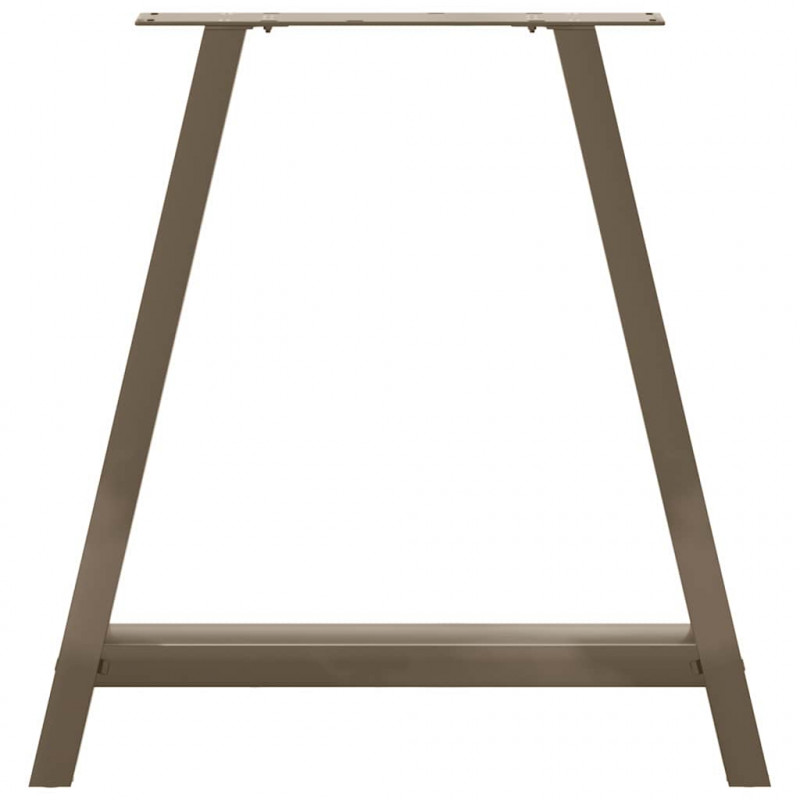 Nogi do stołu jadalnego w kształcie litery A 2 szt. 80x(72-73) cm Stal