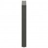 Nogi do stołu jadalnego w kształcie litery U 2 szt. Antracyt 60x(72-73) cm Stal