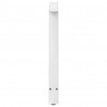 Nogi do stołu jadalnego w kształcie litery A 2 szt. Białe 90x(72-73) cm Stal