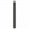Nogi do stołu jadalnego w kształcie litery A 2 szt. Antracyt 90x(72-73) cm Stal
