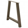 Nogi do stołu jadalnego w kształcie litery A 2 szt. 90x(72-73) cm Stal
