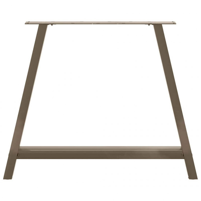 Nogi do stołu jadalnego w kształcie litery A 2 szt. 90x(72-73) cm Stal