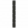 Nogi do stołu jadalnego w kształcie litery A 2 szt. Czarne 100x(72-73) cm Stal