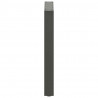 Nogi do stołu jadalnego w kształcie litery U 2 szt. Antracyt 70x(72-73) cm Stal