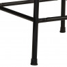 Hokery barowe 4 szt. 46x35,5x70 cm Drewno lite odzyskane