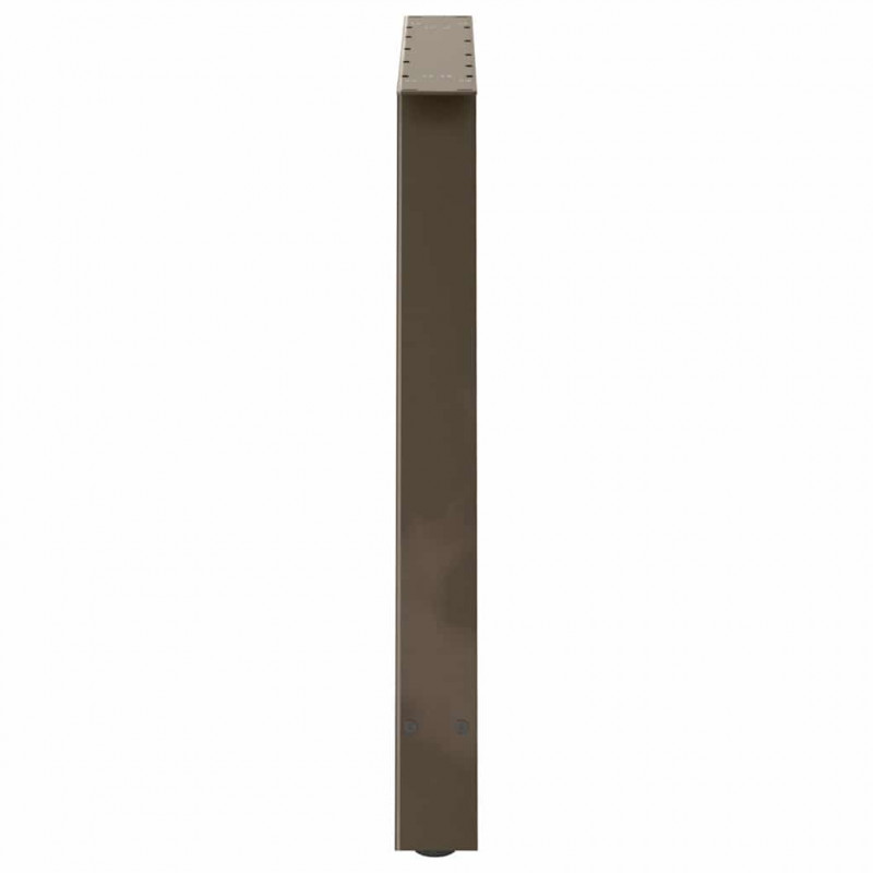 Nogi do stołu jadalnego w kształcie litery A 2 szt. 100x(72-73) cm Stal