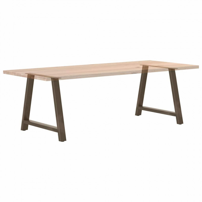 Nogi do stołu jadalnego w kształcie litery A 2 szt. 100x(72-73) cm Stal