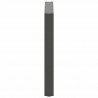 Nogi do stołu jadalnego w kształcie litery U 2 szt. Antracyt 80x(72-73) cm Stal