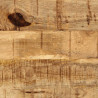 Stolik kawowy, 90x50x36 cm, surowe lite drewno mango