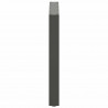 Nogi do stołu jadalnego w kształcie litery U 2 szt. Antracyt 90x(72-73) cm Stal