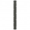 Nogi do stołu jadalnego w kształcie litery U 2 szt. Antracyt 90x(72-73) cm Stal