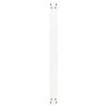 Nogi do stołu jadalnego w kształcie litery U 2 szt. Białe 100x(72-73) cm Stal