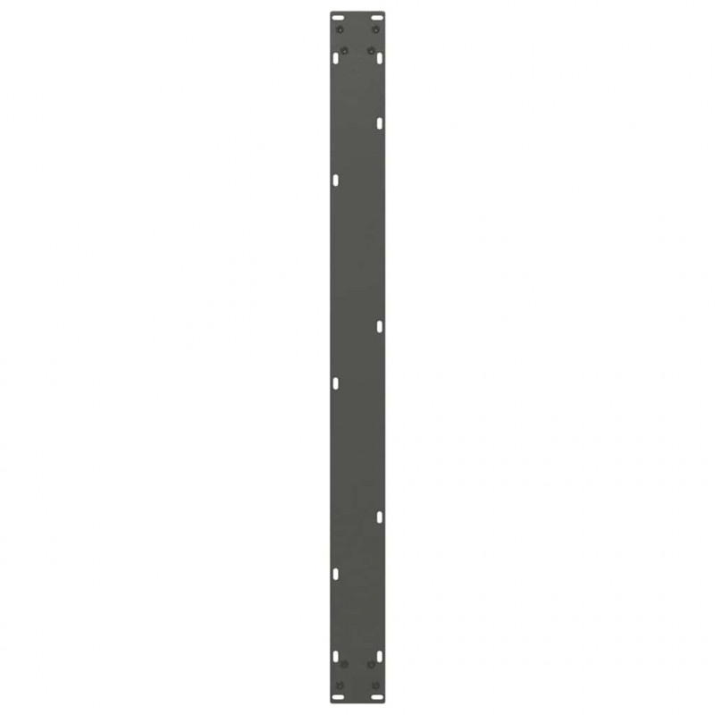 Nogi do stołu jadalnego w kształcie litery U 2 szt. Antracyt 100x(72-73) cm Stal