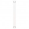 Nogi do stołu jadalnego w kształcie litery U 3 szt. Białe 90x(72-73) cm Stal