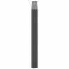 Nogi do stołu jadalnego w kształcie litery U 3 szt. Antracyt 90x(72-73) cm Stal