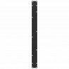 Nogi do stołu jadalnego w kształcie litery U 3 szt. Czarne 100x(72-73) cm Stal