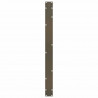 Nogi do stołu jadalnego w kształcie litery U 3 szt. Naturalna stal 100x(72-73) cm Stal