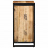 Szafka, 55x35x70 cm, lite surowe drewno mango
