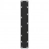 Nogi do stołu barowego w kształcie litery U 2 szt. Czarne 40x(90-91) cm Stal