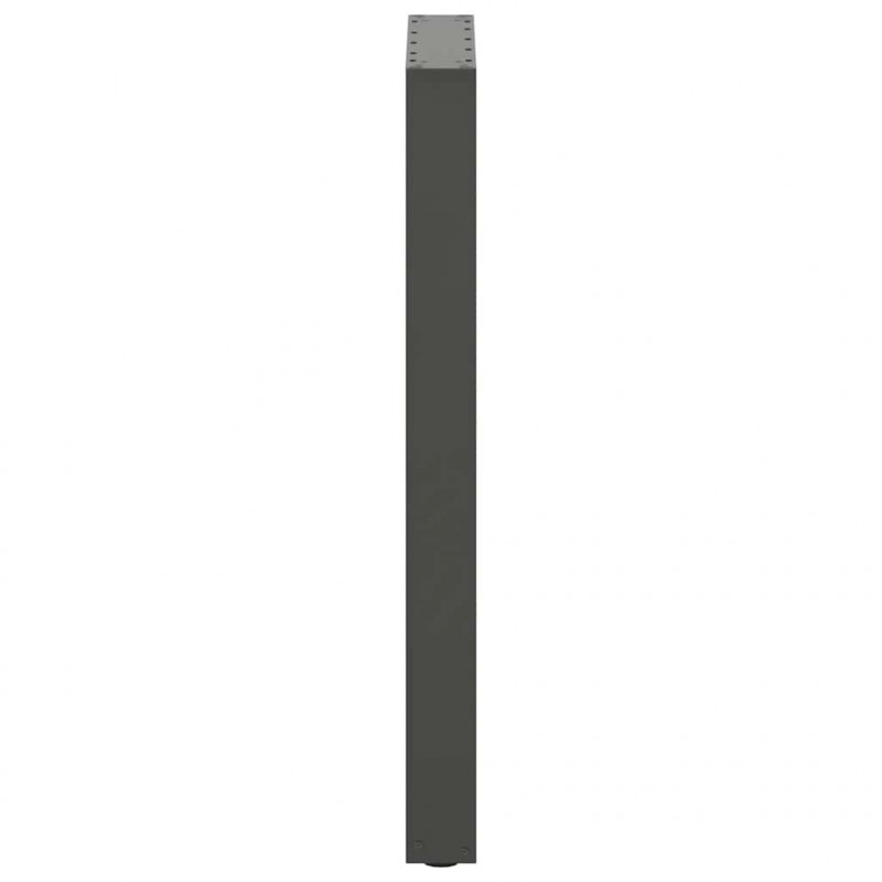 Nogi do stołu barowego w kształcie litery U 2 szt. Antracyt 40x(90-91) cm Stal