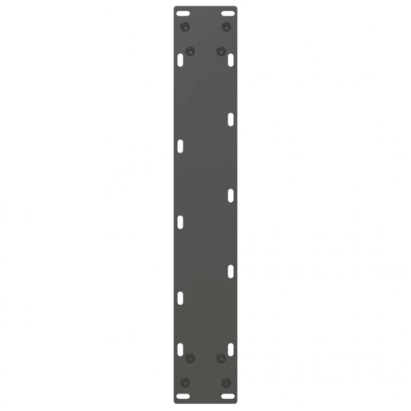 Nogi do stołu barowego w kształcie litery U 2 szt. Antracyt 40x(90-91) cm Stal