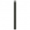 Nogi do stołu barowego w kształcie litery U 2 szt. Antracyt 50x(90-91) cm Stal