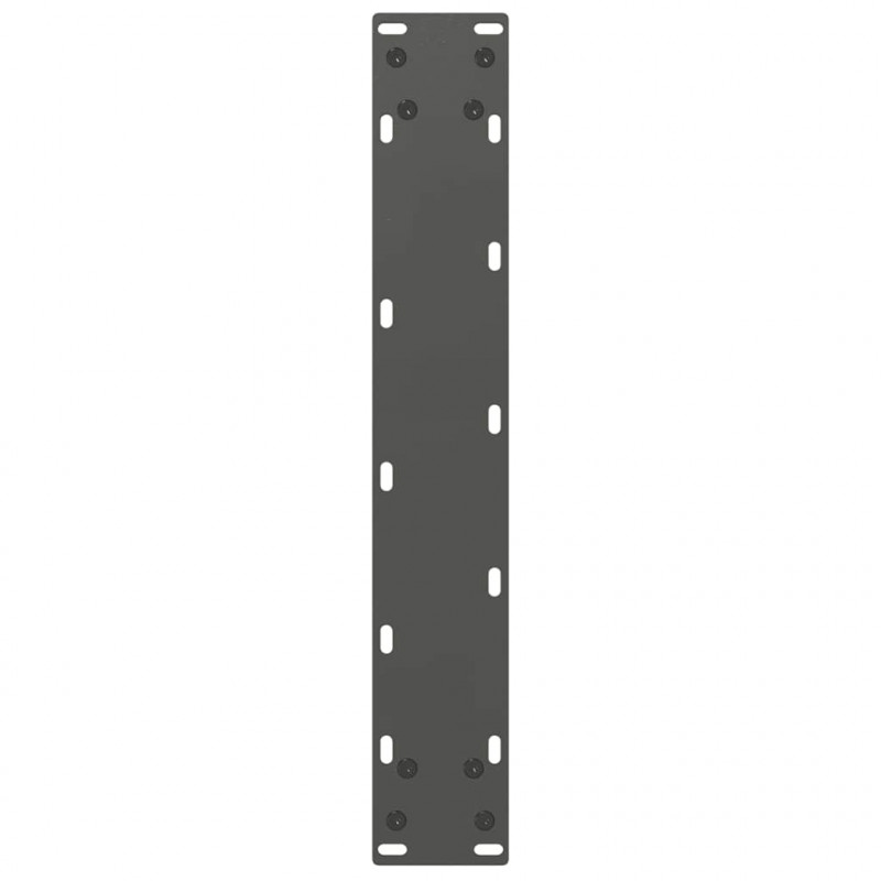 Nogi do stołu barowego w kształcie litery U 2 szt. Antracyt 50x(90-91) cm Stal