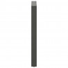 Nogi do stołu barowego w kształcie litery U 2 szt. Antracyt 60x(90-91) cm Stal