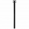 Nogi do stołu jadalnego w kształcie litery X 2 szt. Czarne 50x(72-73) cm Stal