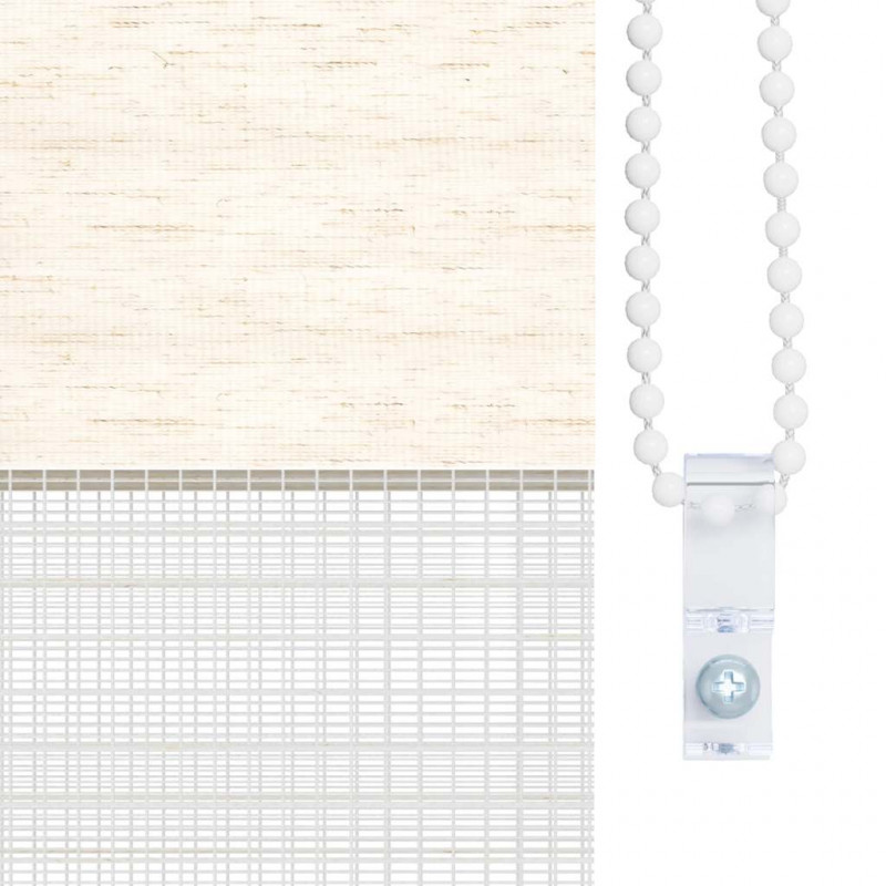 Roleta zebra, 50x230 cm, szerokość tkaniny 45,9 cm, poliester