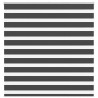 Roleta Zebra Czarna 150x100 cm Szerokość tkaniny Poliester