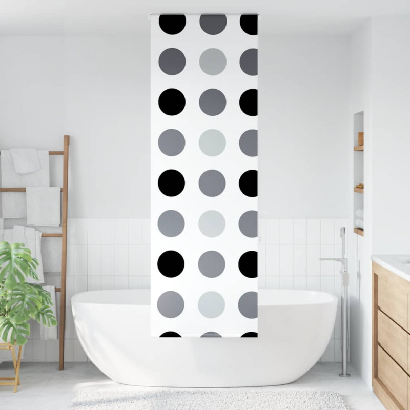 Roleta prysznicowa 60x240 cm Szerokość tkaniny 56 cm