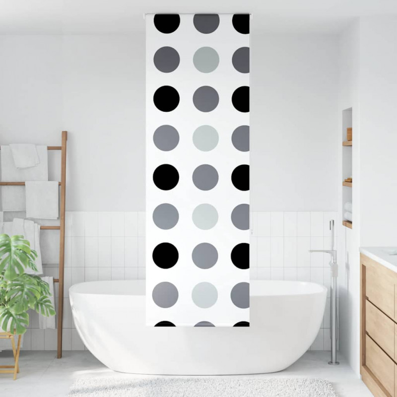 Roleta prysznicowa 70x240 cm Szerokość tkaniny 66 cm