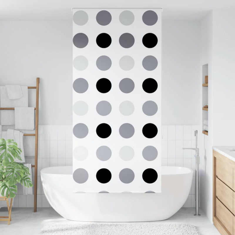 Roleta prysznicowa 90x240 cm Szerokość tkaniny 86 cm