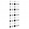 Roleta prysznicowa 90x240 cm Szerokość tkaniny 86 cm