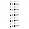 Roleta prysznicowa 110x240 cm Szerokość tkaniny 106 cm