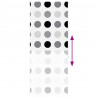 Roleta prysznicowa 110x240 cm Szerokość tkaniny 106 cm