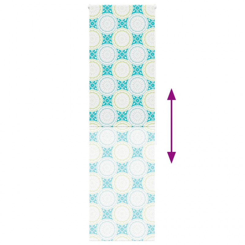 Roleta prysznicowa 70x240 cm Szerokość tkaniny 66 cm