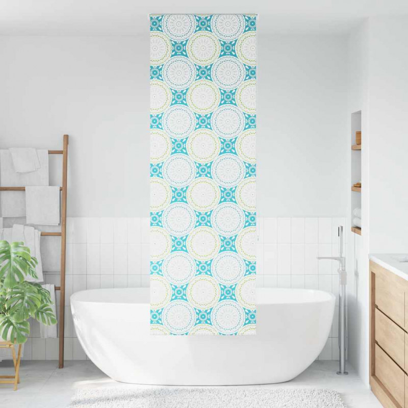 Roleta prysznicowa 80x240 cm Szerokość tkaniny 76 cm