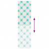 Roleta prysznicowa 80x240 cm Szerokość tkaniny 76 cm