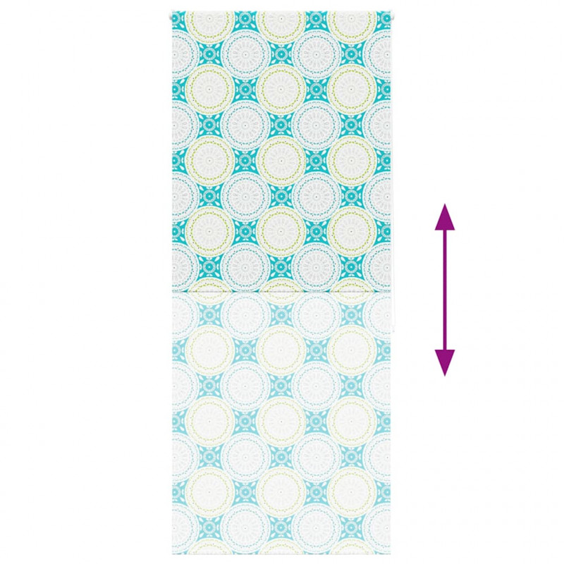 Roleta prysznicowa 100x240 cm Szerokość tkaniny 96 cm