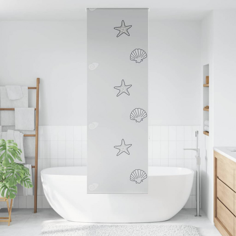 Roleta prysznicowa 80x240 cm Szerokość tkaniny 76 cm
