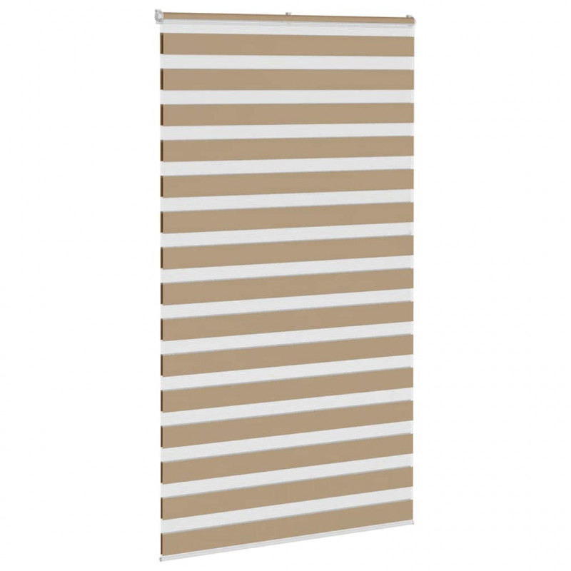 Roleta zebra, 130x200 cm, szerokość tkaniny 125,9 cm, poliester