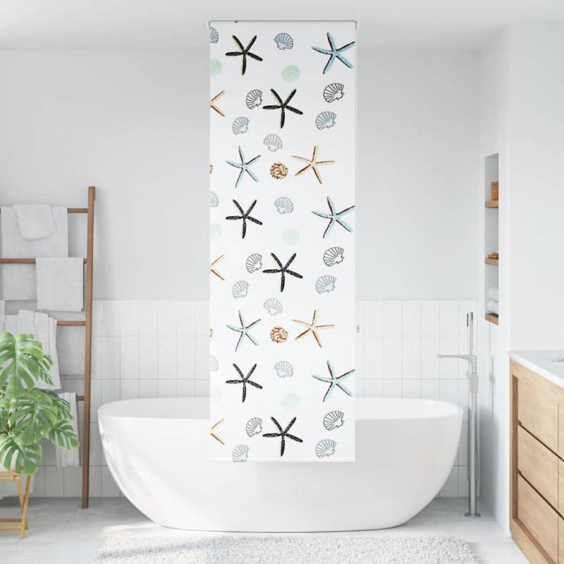 Roleta prysznicowa 60x240 cm Szerokość tkaniny 56 cm