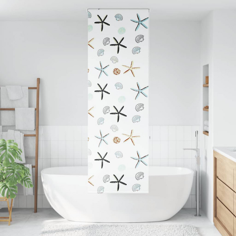 Roleta prysznicowa 70x240 cm Szerokość tkaniny 66 cm