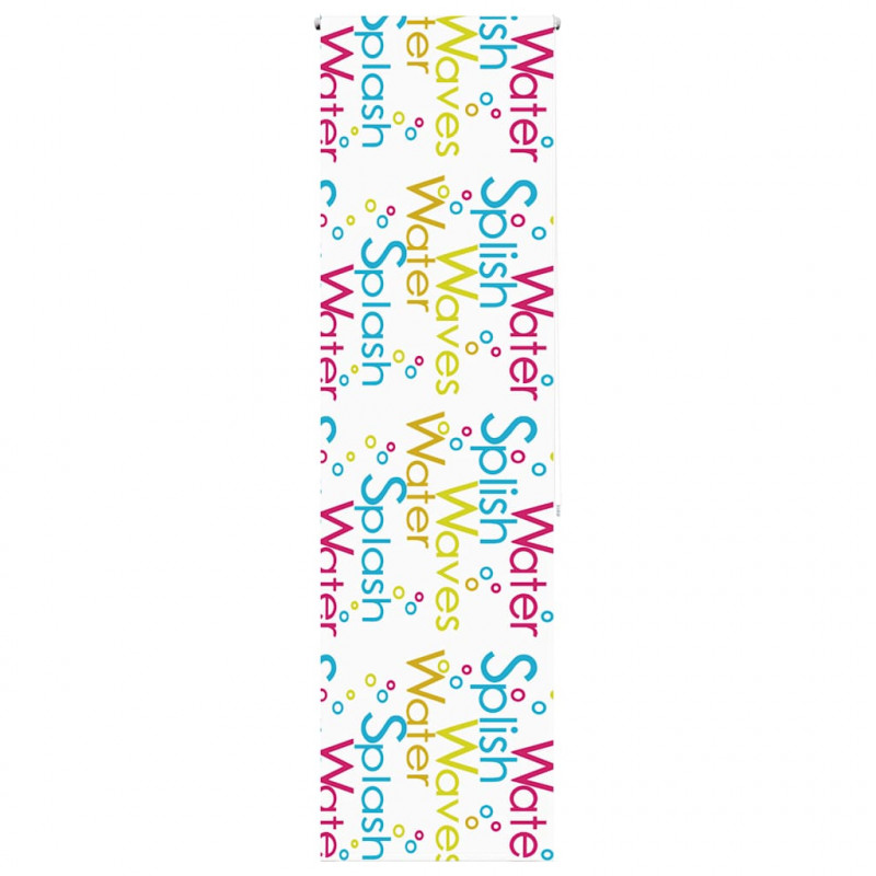 Roleta prysznicowa 60x240 cm Szerokość tkaniny 56 cm